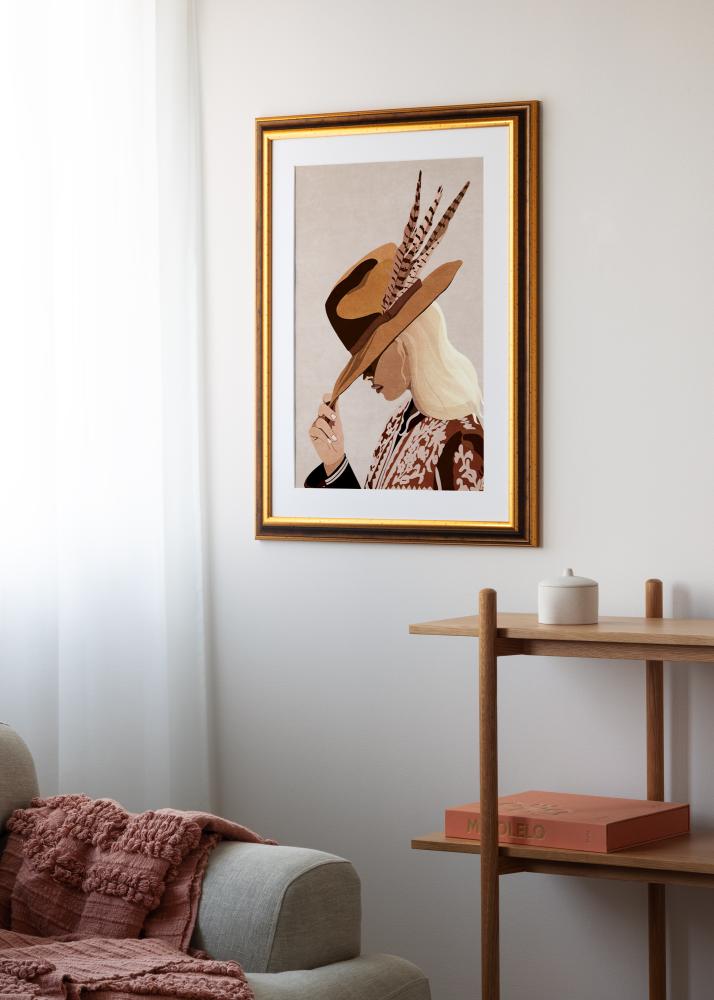 Raam Aberystwyth Akrüülklaas Kuld 42x59.4 cm (A2)