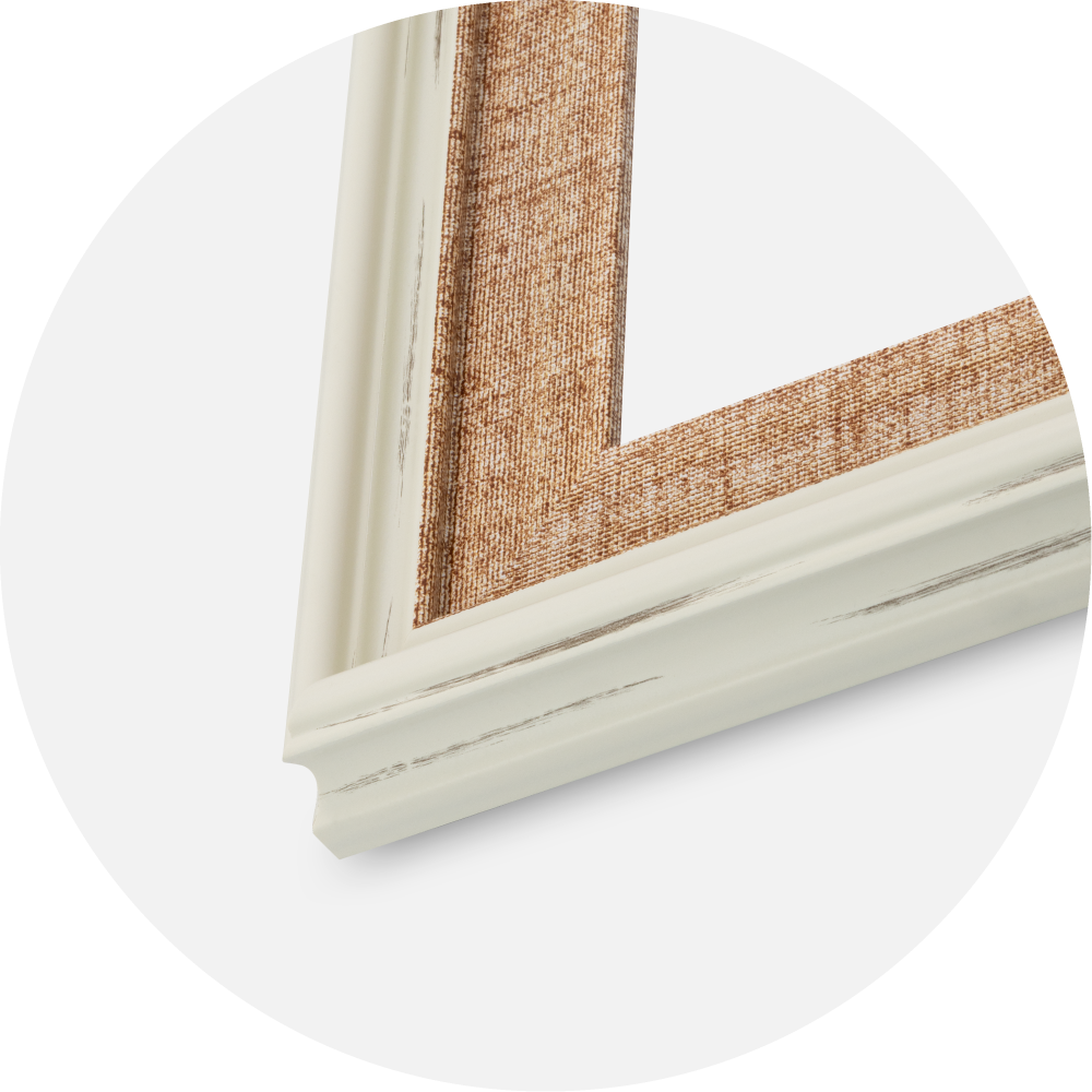 Raam Sandweave Akrüülklaas Valge 21x29.7 cm (A4)