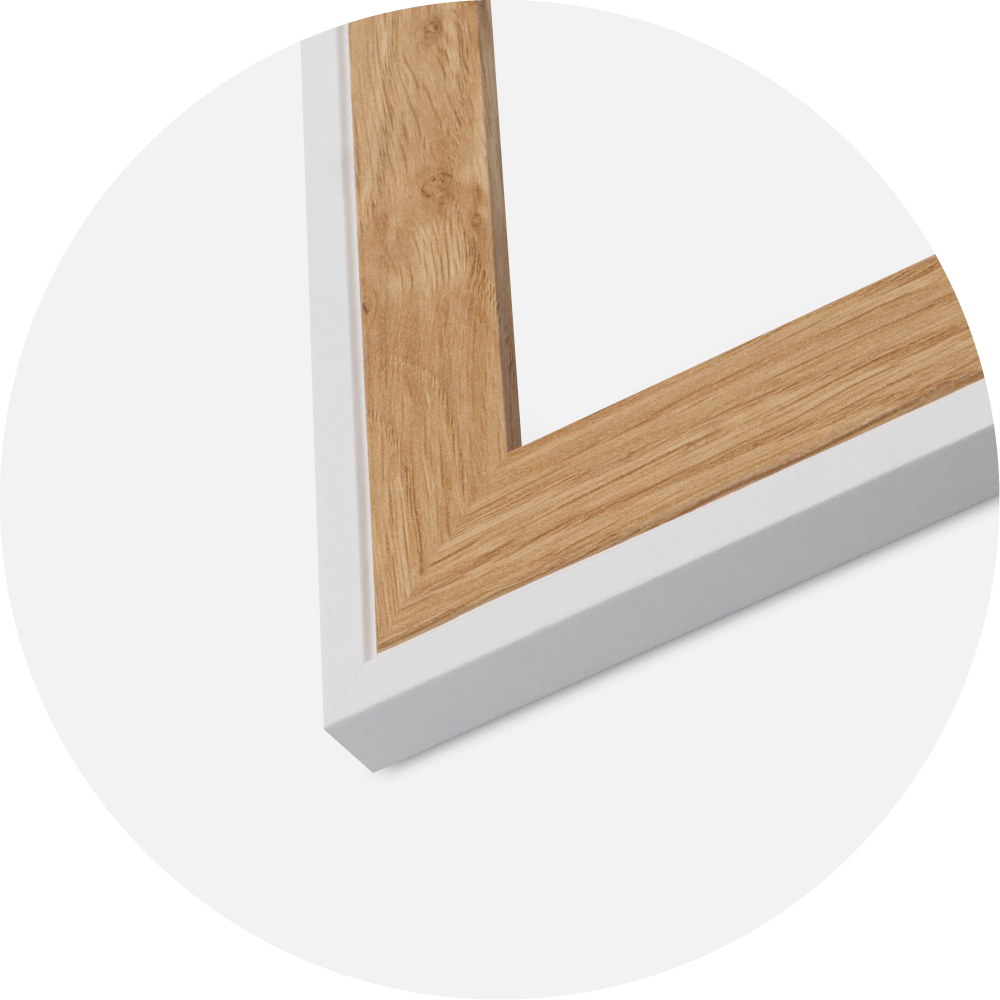 Raam Clearline Akrüülklaas Valge 21x29.7 cm (A4)