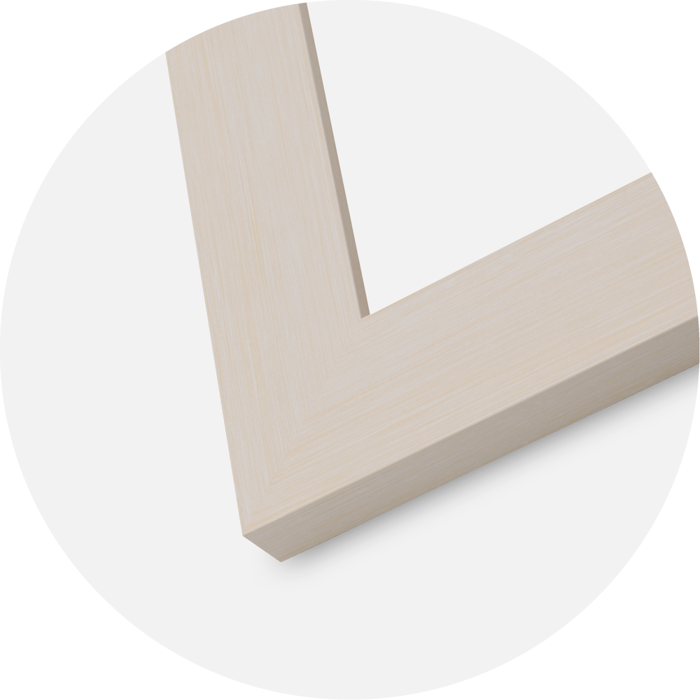 Raam Pembrokeshire Akrüülklaas Valge 21x29.7 cm (A4)