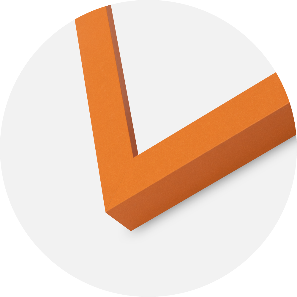 Raam Selection Akrüülklaas Orange 59.4x84 cm (A1)