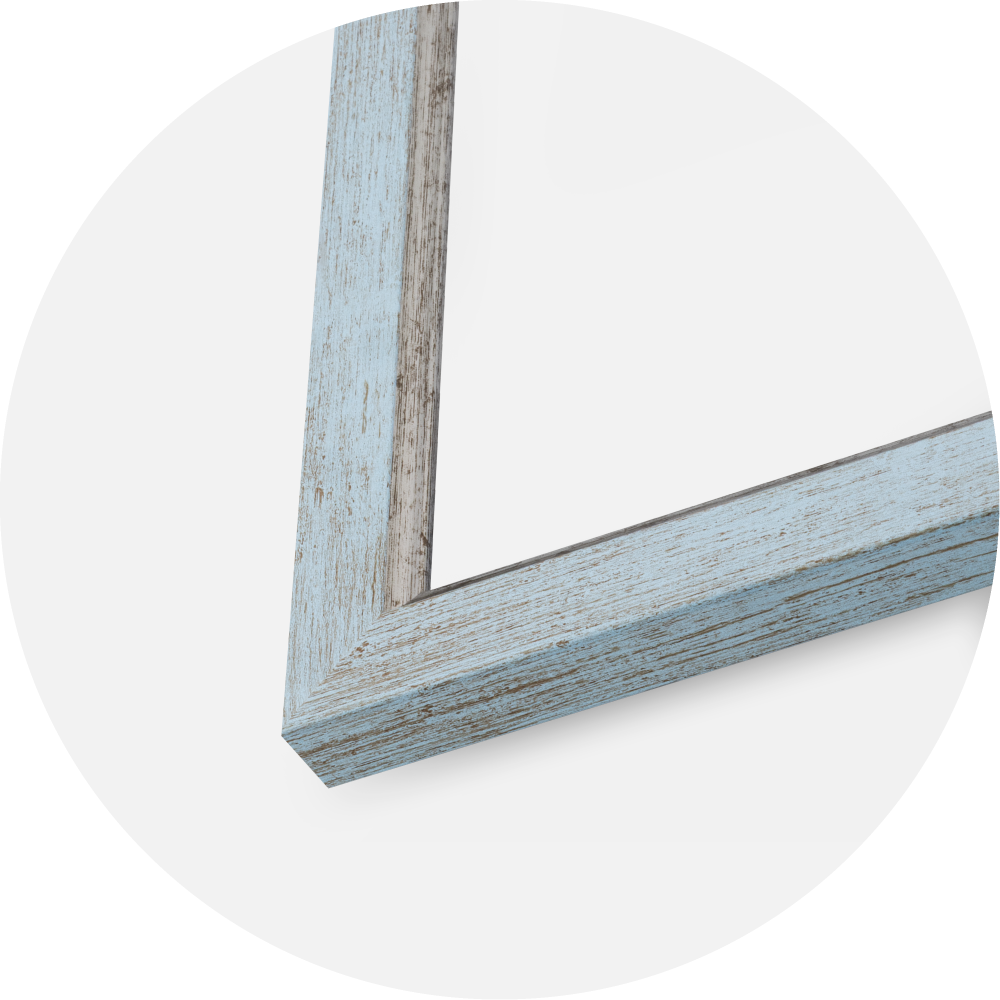 Raam Whitby Akrüülklaas Sinine 30x30 cm