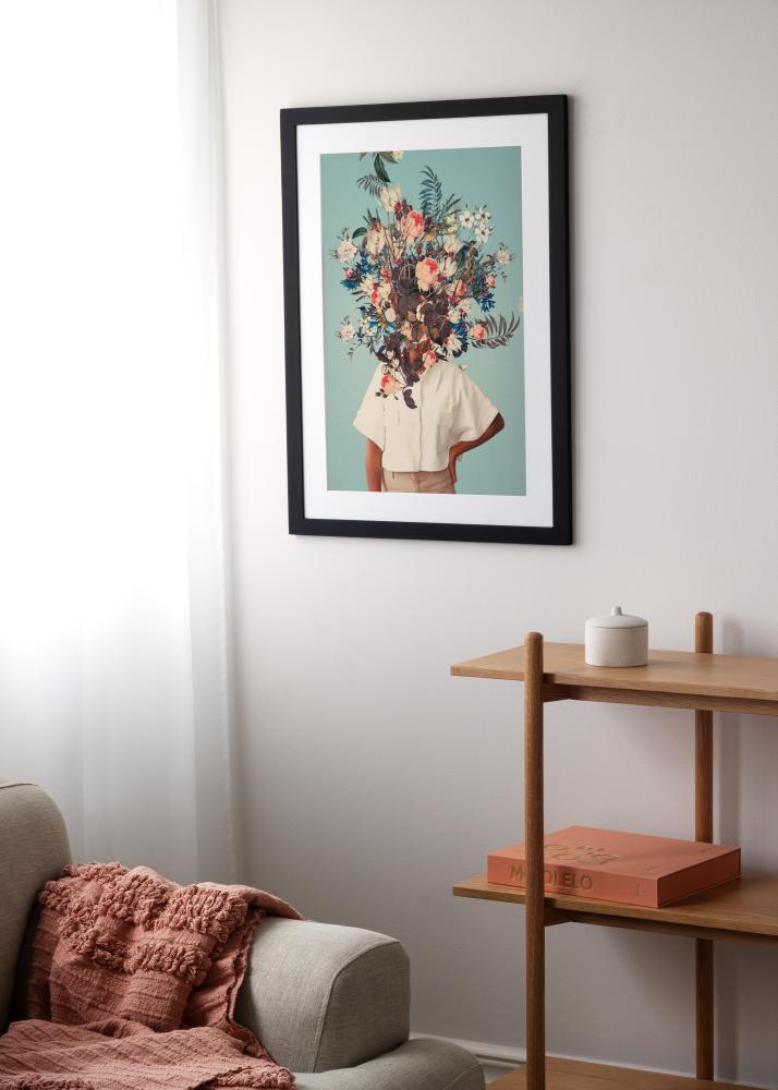 BGA Select Wide Akruulklaas Must 70x100 cm