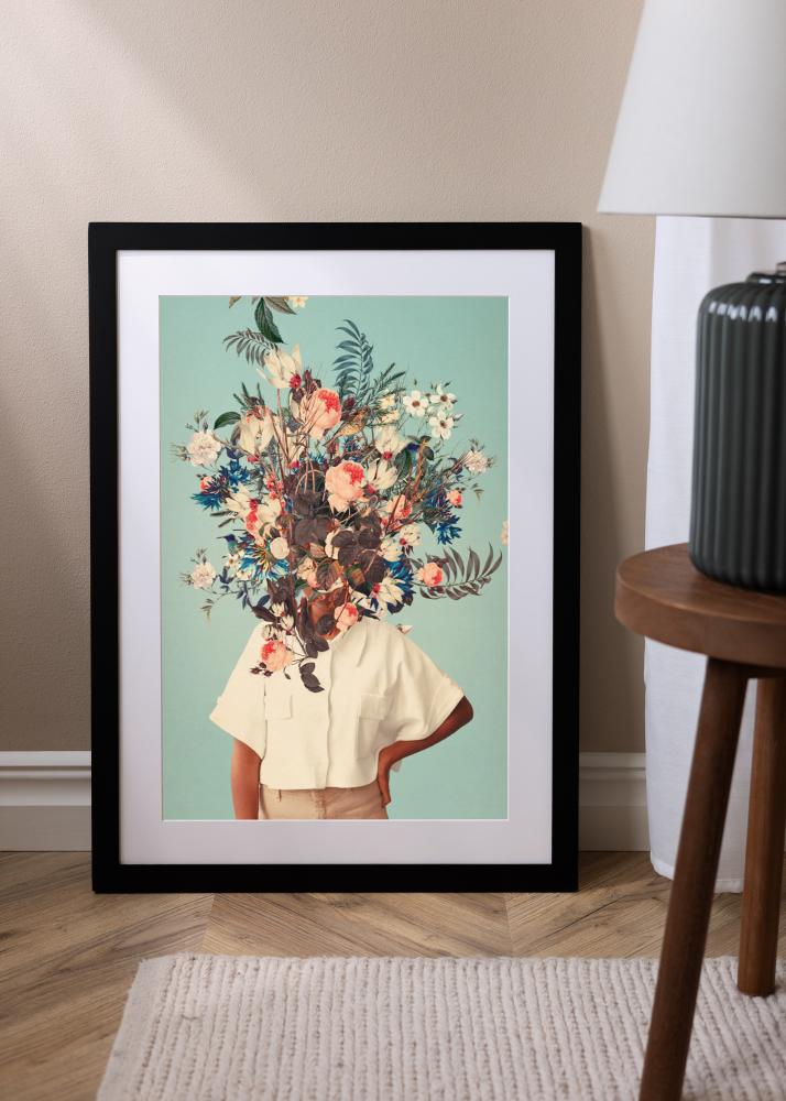 BGA Select Wide Akruulklaas Must 70x100 cm