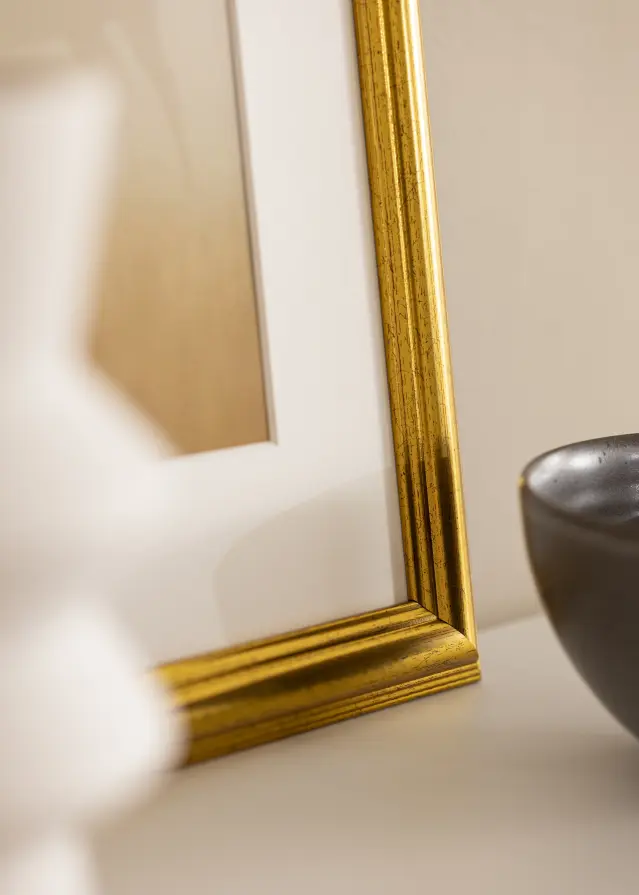 Raam Västkusten Akrüülklaas Kuld 24x30 inches (60,96x76,2 cm)