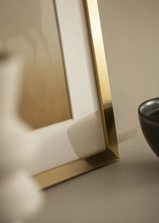 Raam Selection Akrüülklaas Kuld 5x7 inches (12,7x17,78 cm)