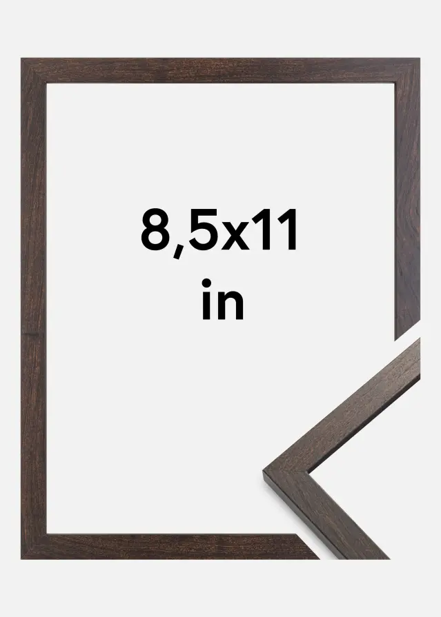 Raam Trendy Akruulklaas pahkel 8,5x11 inches (21,59x27,94 cm)