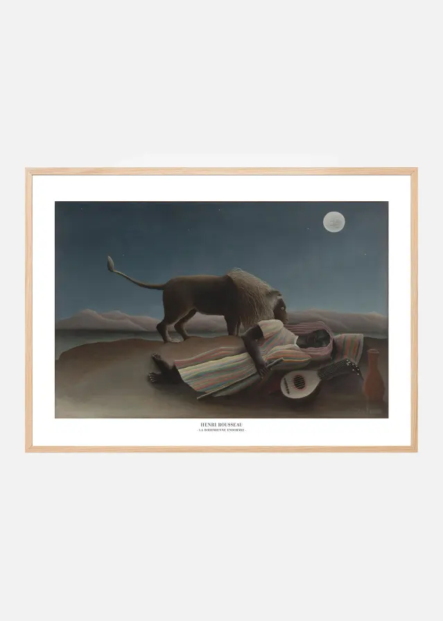 La BohAcmienne endormie 1897 Plakat