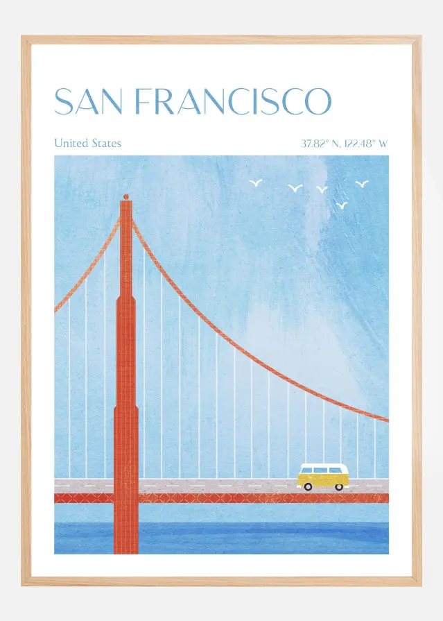 San Francisco Plakat