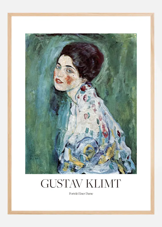 PortrAct Einer Dame (1916a1917) Plakat