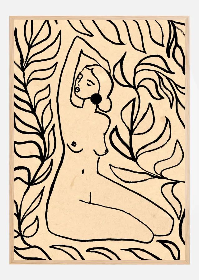 Girl In Nature Plakat