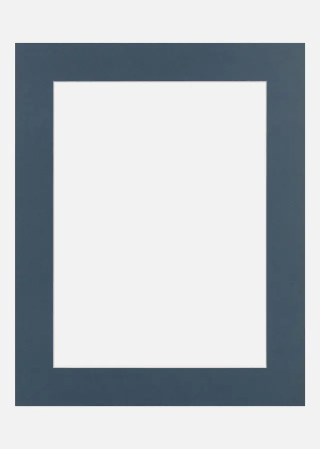 Paspartuu Blue Monday (Valge Südamik) 30x40 cm (19x29)