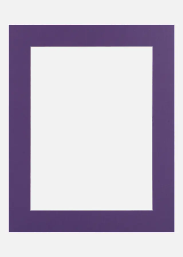 Paspartuu Purple Iris (Valge Südamik) 50x70 cm (41x58,4 - A2)