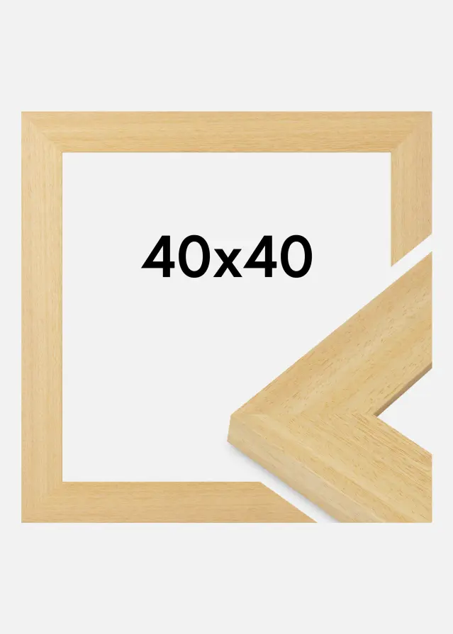 Raam Pembrokeshire Akrüülklaas Tamm 40x40 cm