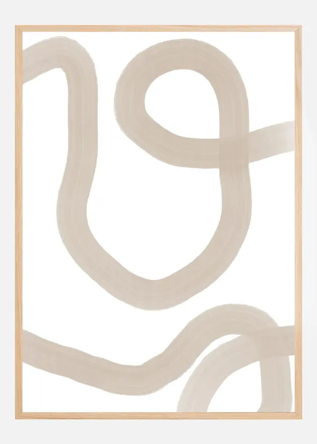 Gentle Serpentine Path Plakat