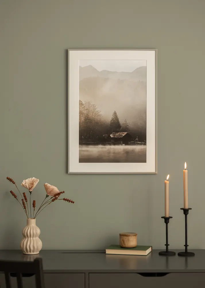 Raam New Lifestyle Maa hall 20x30 cm - paspartuu Valge 15x21 cm