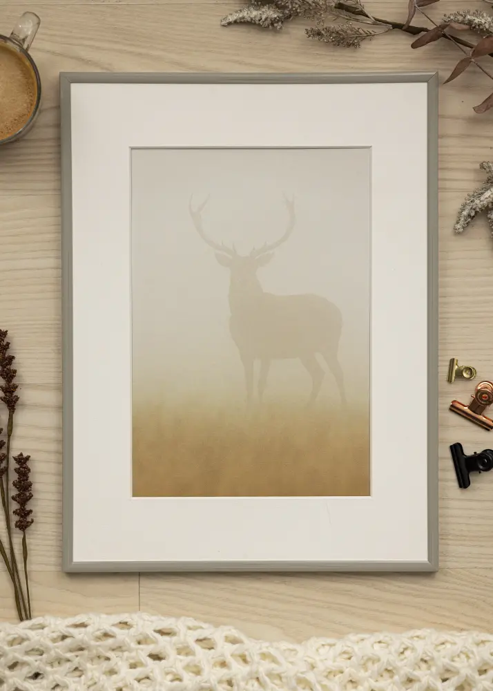 Raam New Lifestyle Maa hall 20x30 cm - paspartuu Valge 15x21 cm