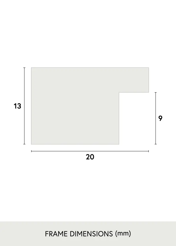 Raam Jämtland Akruulklaas muster 53x82 cm