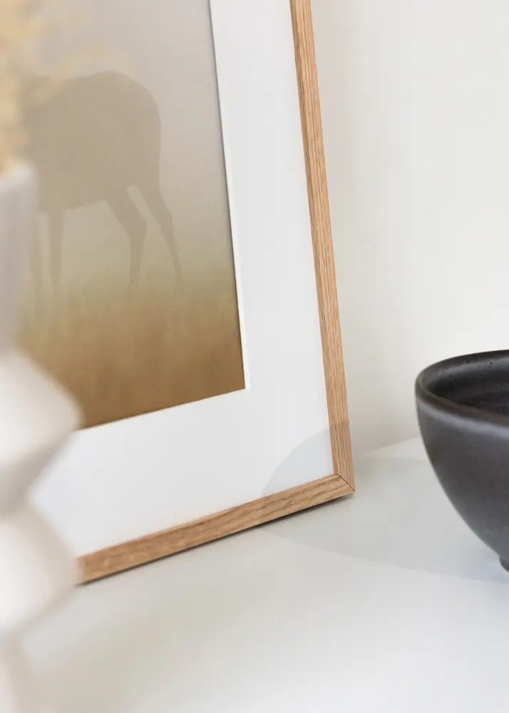 Raam ohuke tamm Akruulklaas 32,9x48,3 cm (A3+)