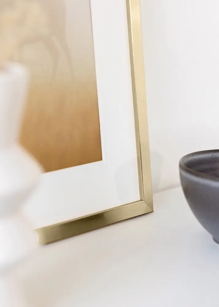 Raam Trendy Akruulklaas Kuldne 59,4x84 cm (A1)