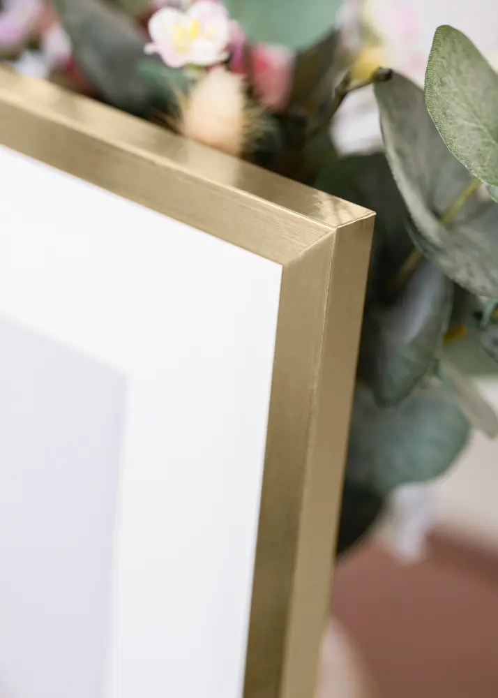 Raam Trendy Akruulklaas Kuldne 59,4x84 cm (A1)