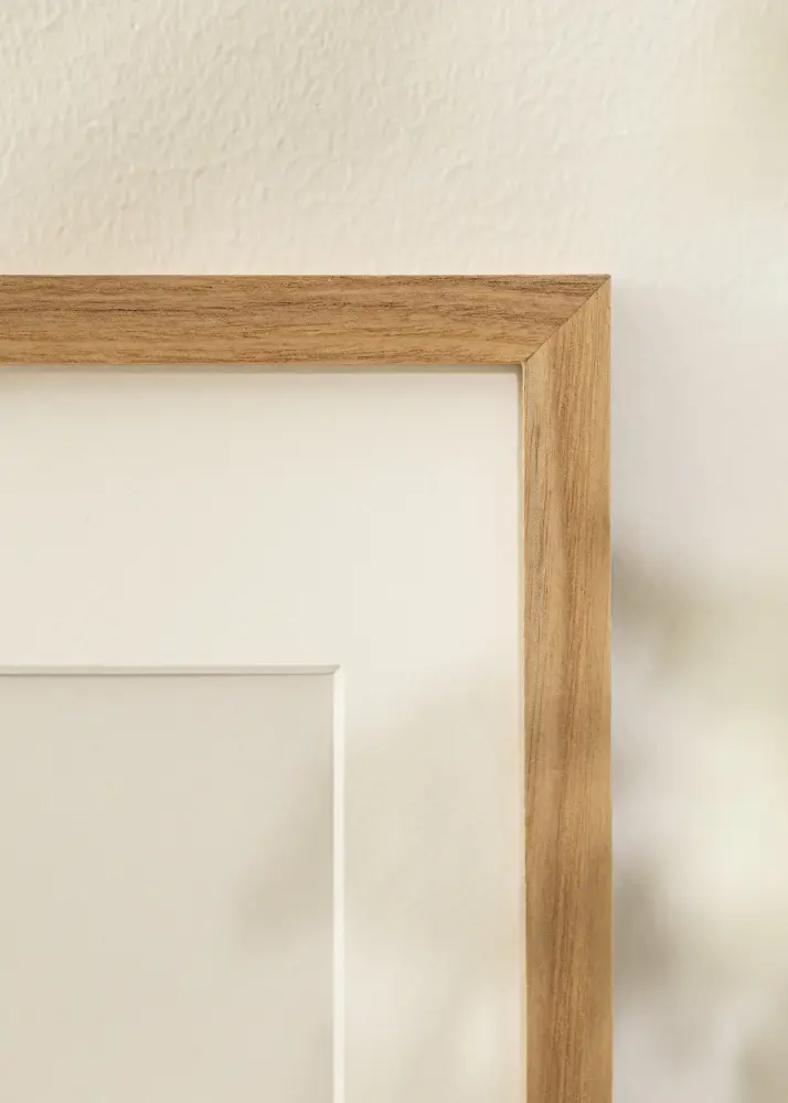 Raam Massiv Tamm 60x80 cm - paspartuu Valge 52x72 cm