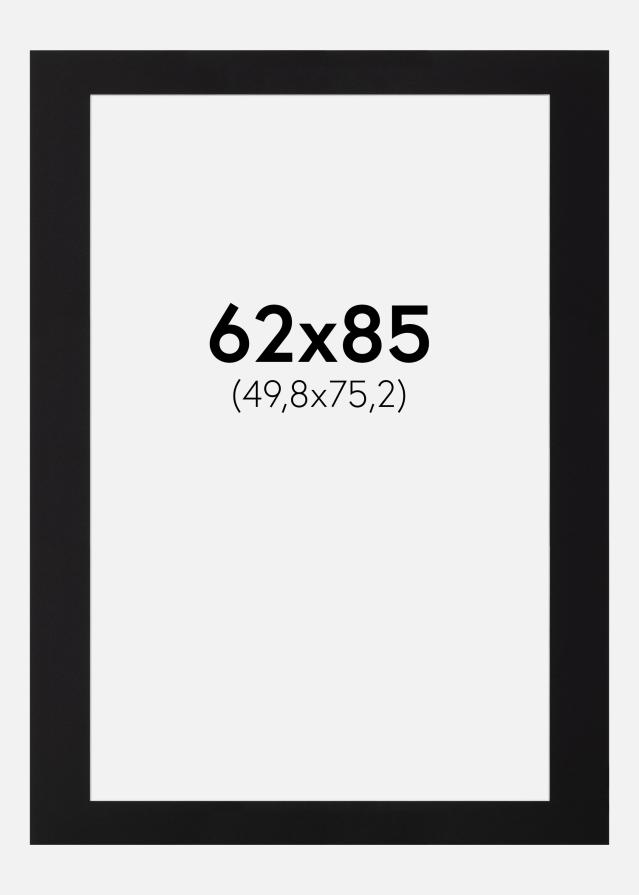 Paspartuu muster standard Valge äär 62x85 cm (49,8x75,2)