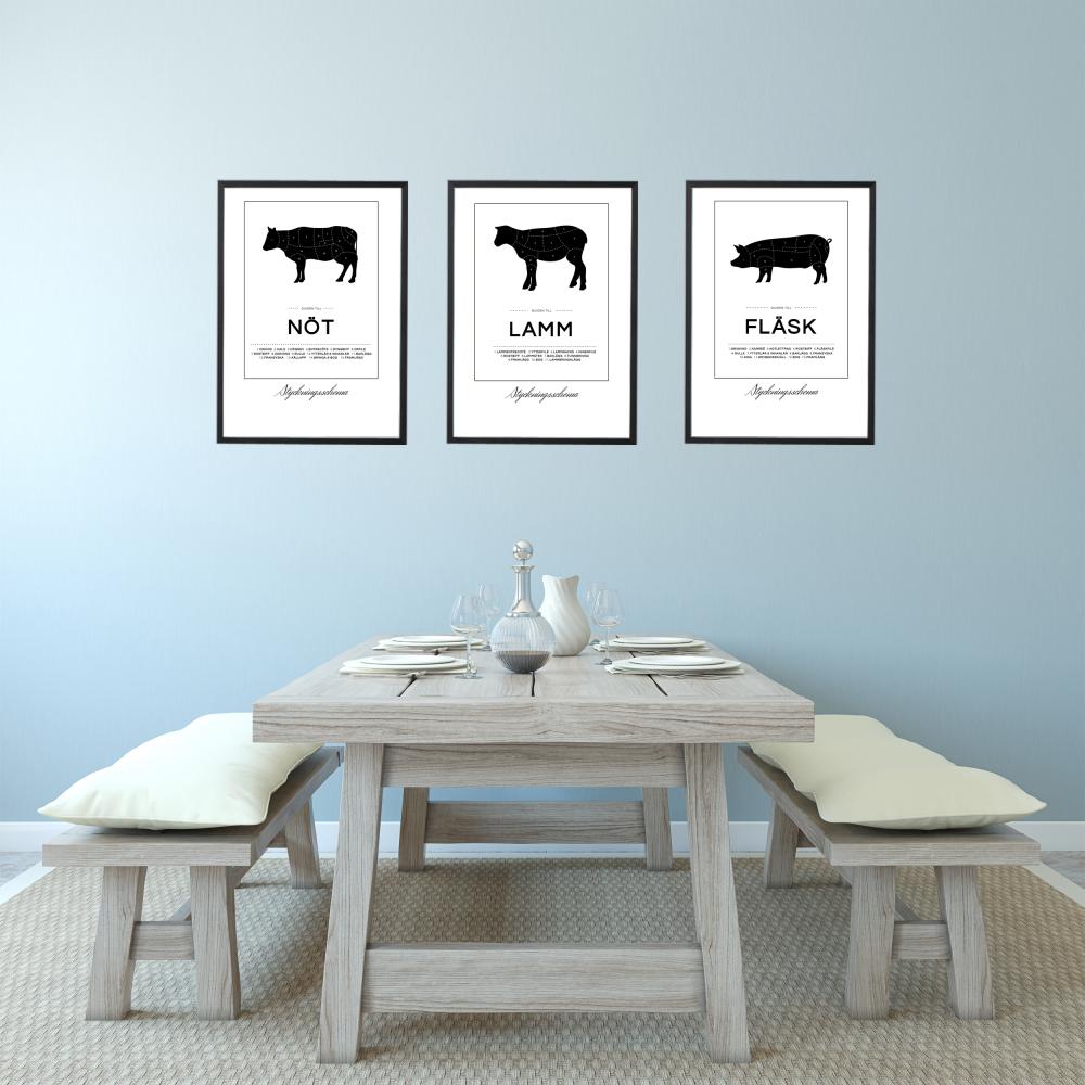 Tukeldusskeem lammas Plakat