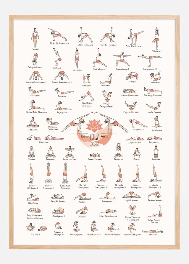 Yoga in Colour I Plakat