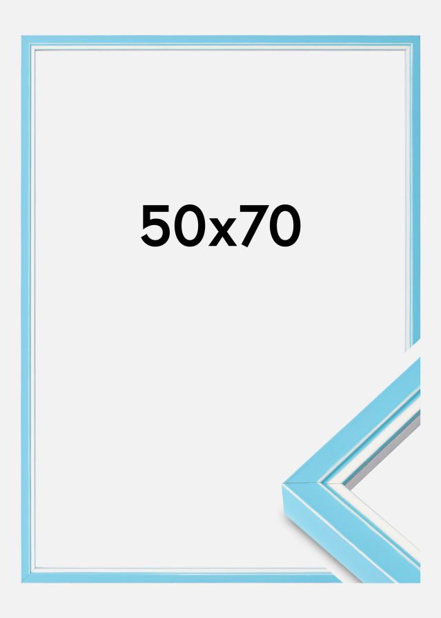 Raam Diana Akruulklaas helesinine 50x70 cm