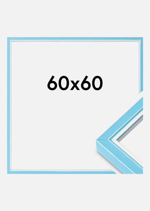 Raam Diana Akruulklaas helesinine 60x60 cm