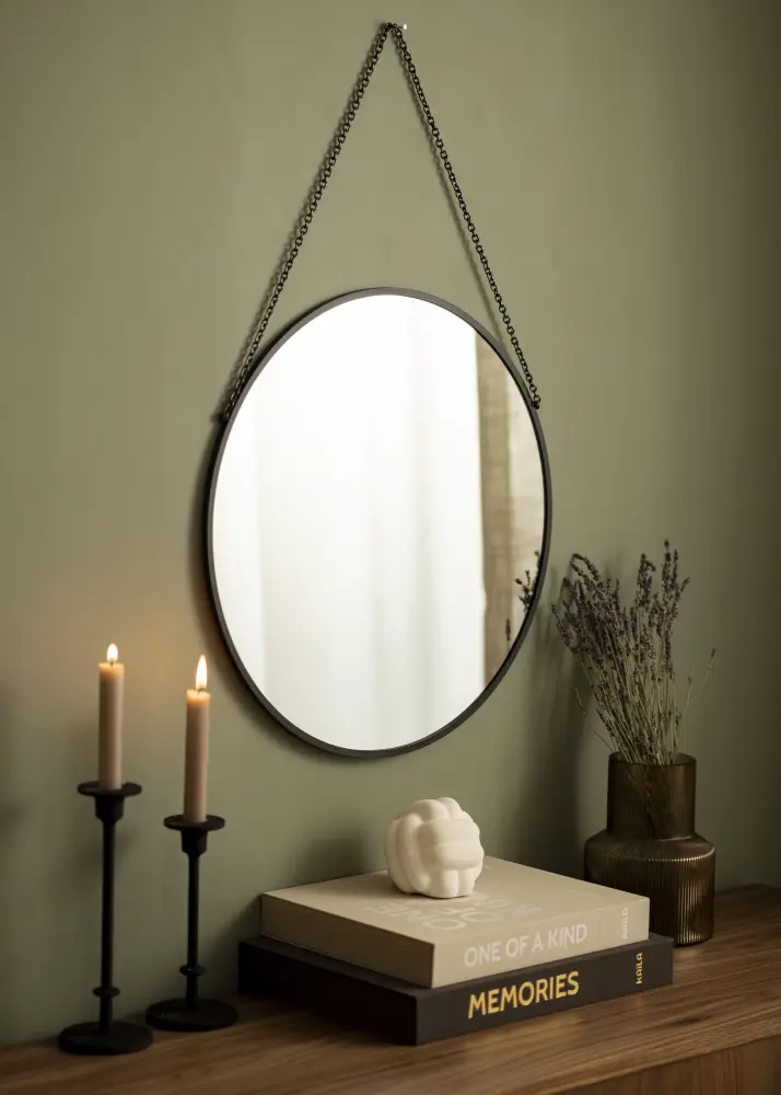 Ummargune peegel Modern muster 50 cm Ø
