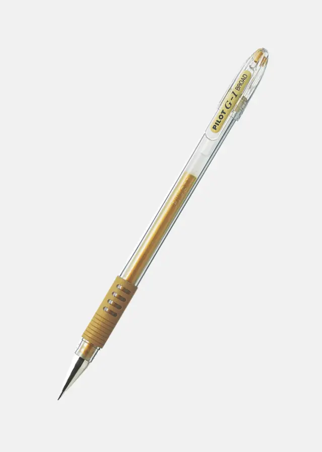 Pilot G1 Grip albumipliiats kuldne - 1 mm