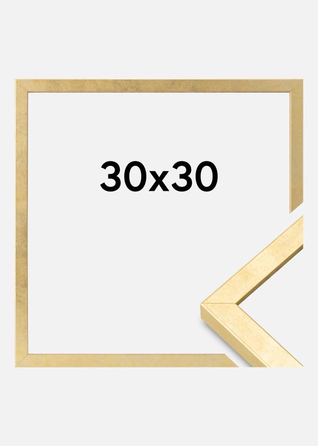 Raam Ares Akruulklaas kuldne 30x30 cm