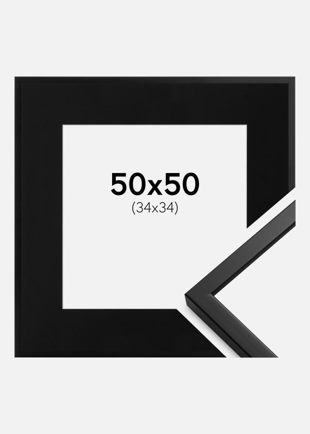 Raam Oslo muster 50x50 cm - paspartuu muster 35x35 cm