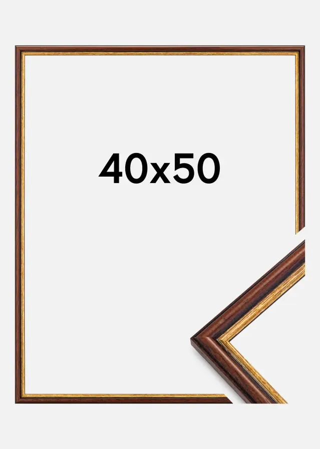 Raam Horndal pruun 40x50 cm