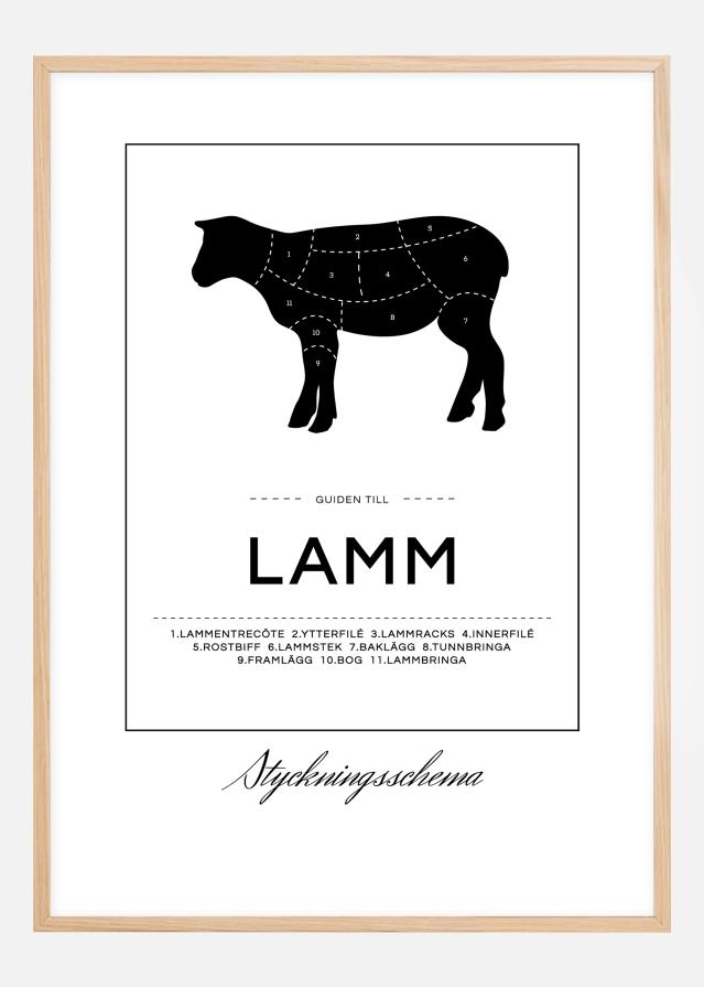 Tukeldusskeem lammas Plakat