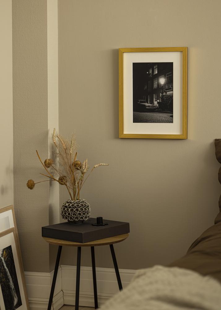 Raam Blocky Akruulklaas kuldne 84,1x118,9 cm (A0)