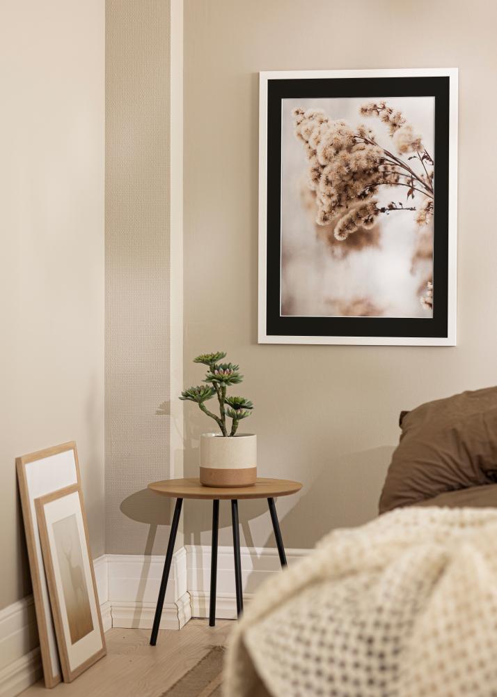 Raam White Wood 50x100 cm - paspartuu muster 30x80 cm