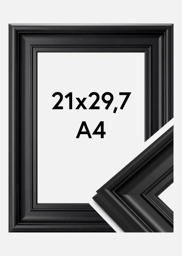 Raam Mora preemium Akruulklaas muster 21x29,7 cm (A4)