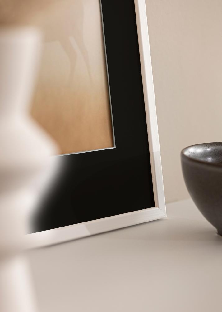 Raam Galant valge 40x40 cm - paspartuu muster 32x32 cm