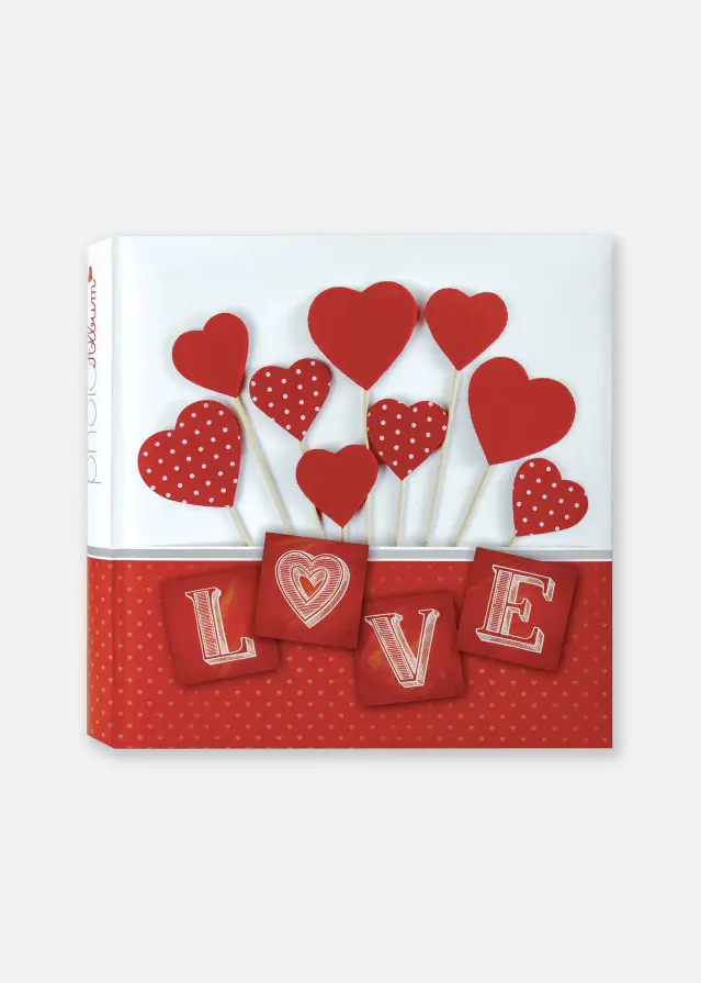 Valentine Album - 32x32 cm (40 valed lehekuljed / 20 lehte)