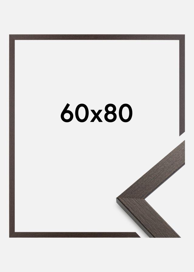 Raam stiilne Akruulklaas Wenge 60x80 cm