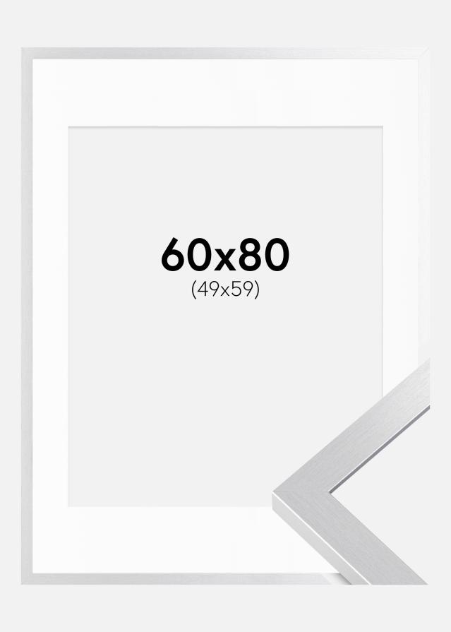 Raam Selection hobedane 60x80 cm - paspartuu valge 50x60 cm