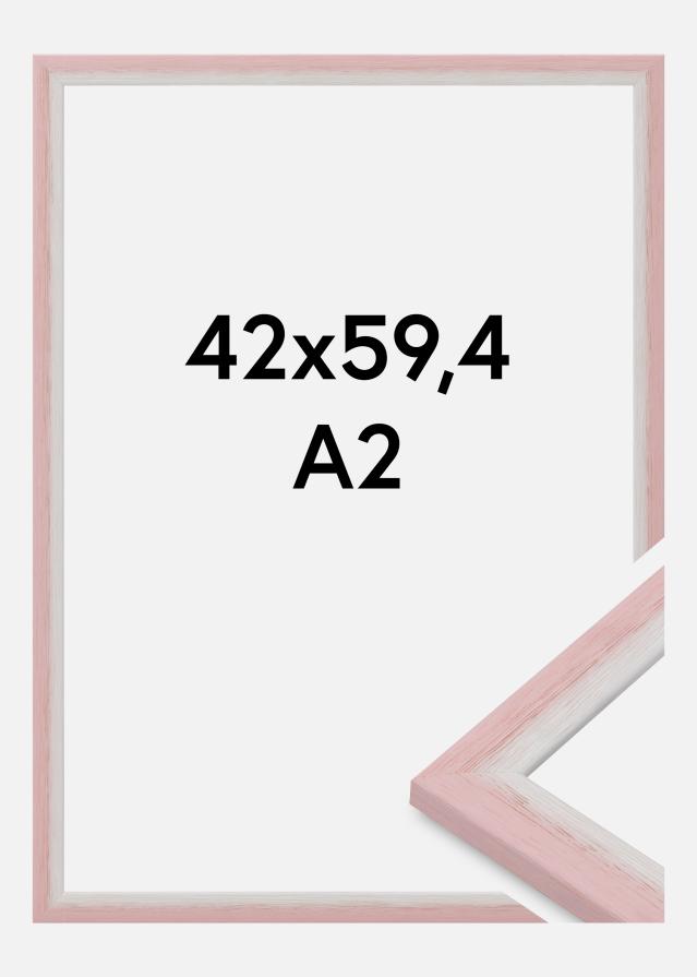 Raam Cornwall Akrüülklaas Roosa 42x59.4 cm (A2)