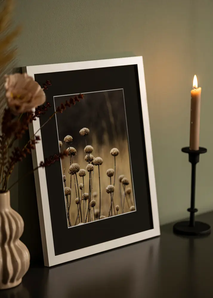 Raam Selection valge 50x70 cm - paspartuu muster 40x60 cm