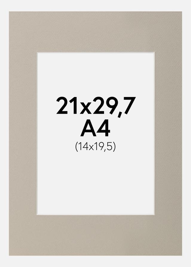 Paspartuu parlhall A4 21x29,7 cm (14x19,5)