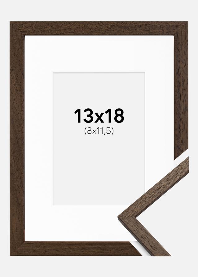 Raam Edsbyn pahkel 13x18 cm - paspartuu valge 9x12 cm