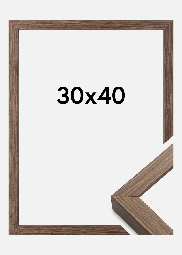 Raam elegantne Box pruun 30x40 cm