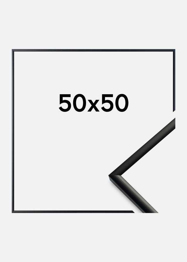 Raam New Lifestyle Akruulklaas matt must 50x50 cm